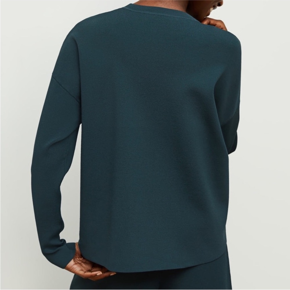 M.M. LaFleur The Para Sweatshirt Jardigan Oversized Knit Long Sleeve Top XL/XXL - Picture 2 of 10